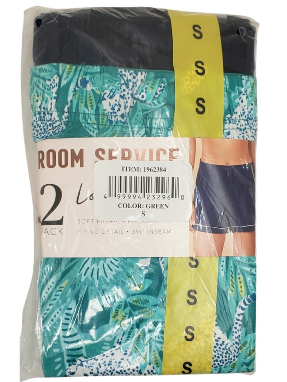 Room Service Lounge Shorts Women Modal Spandex 2 Pairs NWT